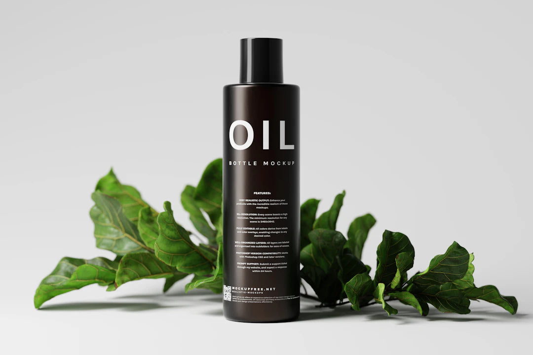 Huile Capillaire Naturelle pour Cheveux Afro
