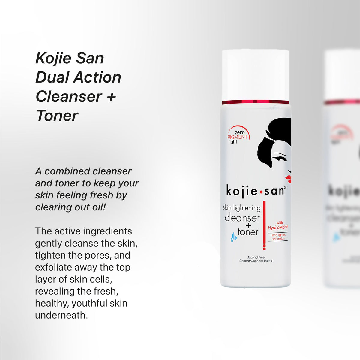 Kojie San Skin Lightening Dual Action Cleanser + Toner 100ml