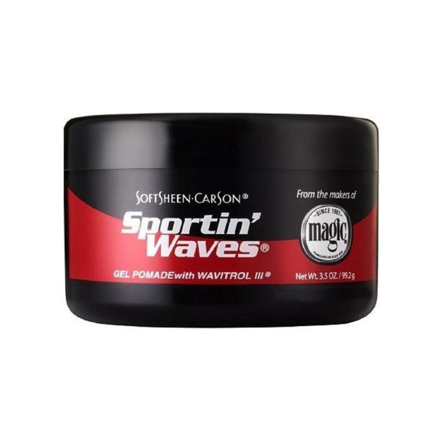 Magic Sportin' Waves Gel Pomade Regular Black(99.2g)