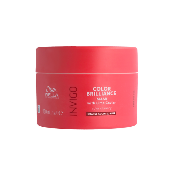 Masque Color Brilliance Cheveux Epais Invigo Wella 150ml