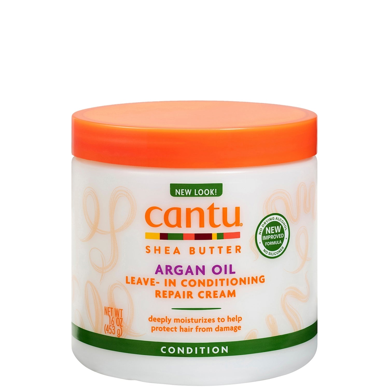 Cantu Natural Leave-in Conditioning Argan Oil Repair Cream 16 oz