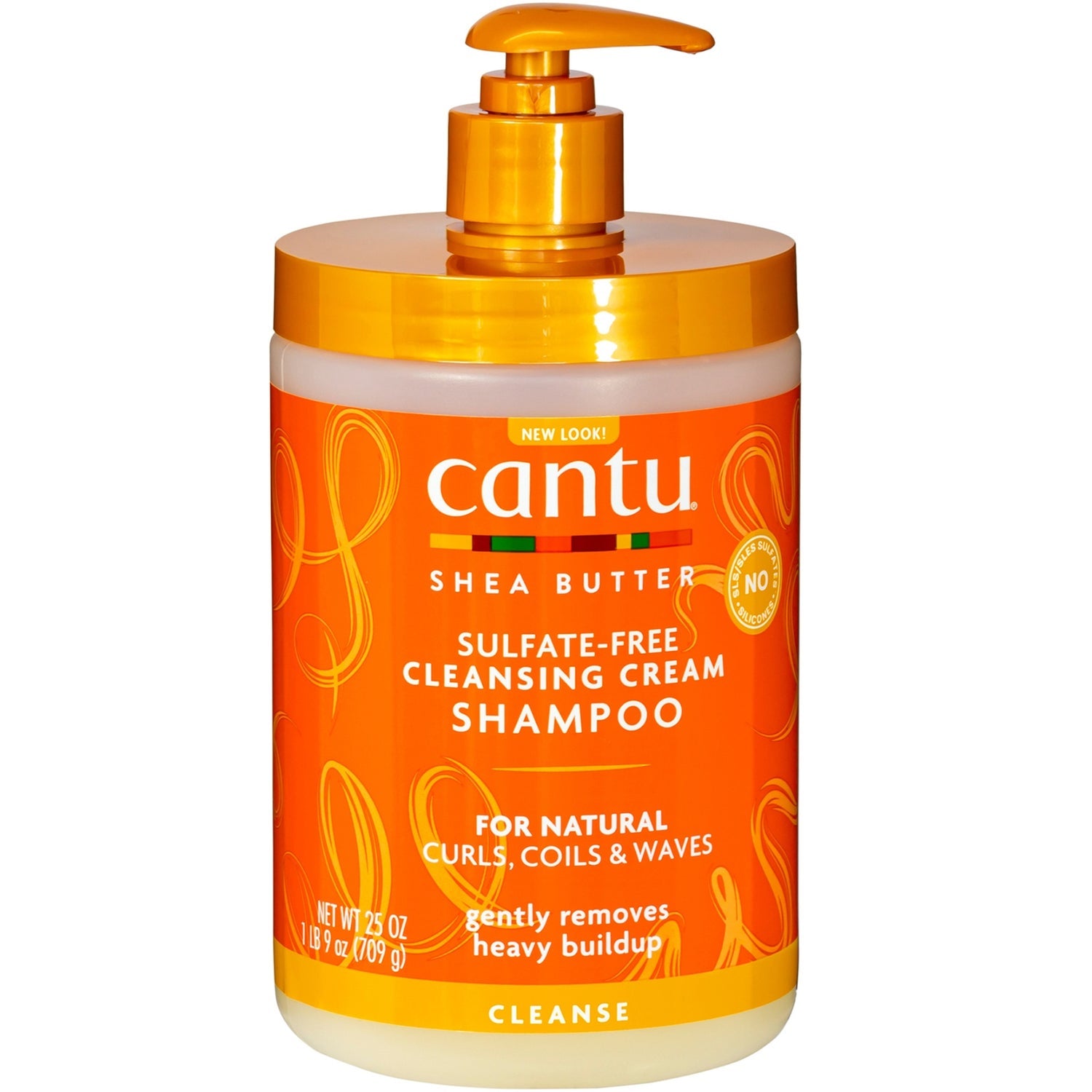 Cantu Natural Hair Cleansing Cream Shampoo – Salon Size 25 oz