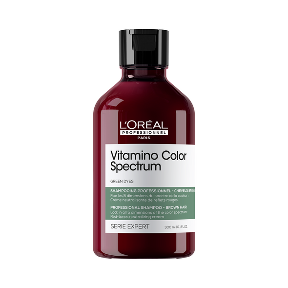 Shampoing Neutralisant Vert Vitamino Color Spectrum L'Oréal 300ml