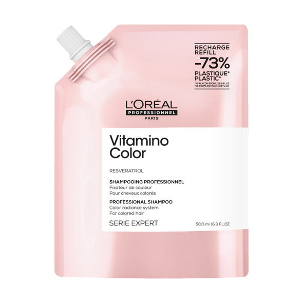 Éco-Recharge Shampooing Vitamino Color L'Oréal 500ml