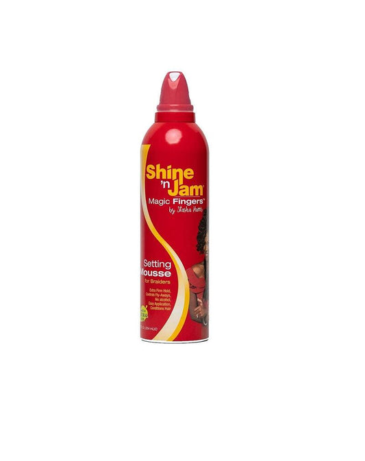 Ampro Shine 'n Jam Magic Finger Setting Mousse 12oz
