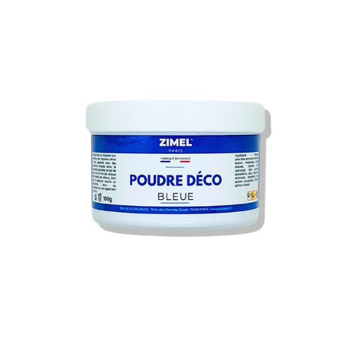 Zimel Paris - Poudre Déco BLEUE 100g