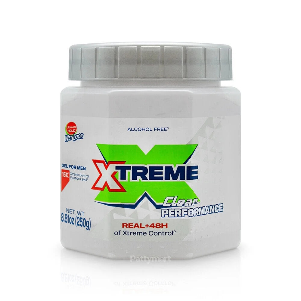 Xtreme Clear Performance Gel Coiffant 250g