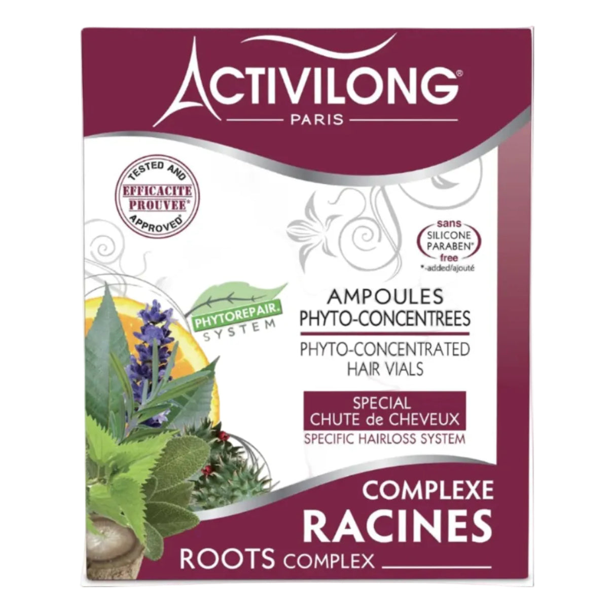 ACTIVILONG Complexe Racines (Rose) Boîte de 4 - ABS France Wholesale