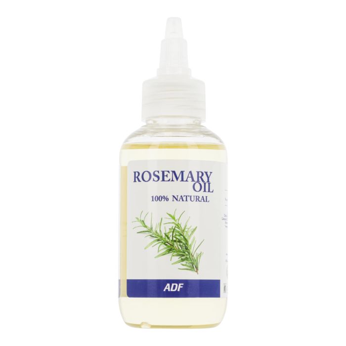 Bottle of ADF rosemary oil on a white background by ABS France Wholesale
