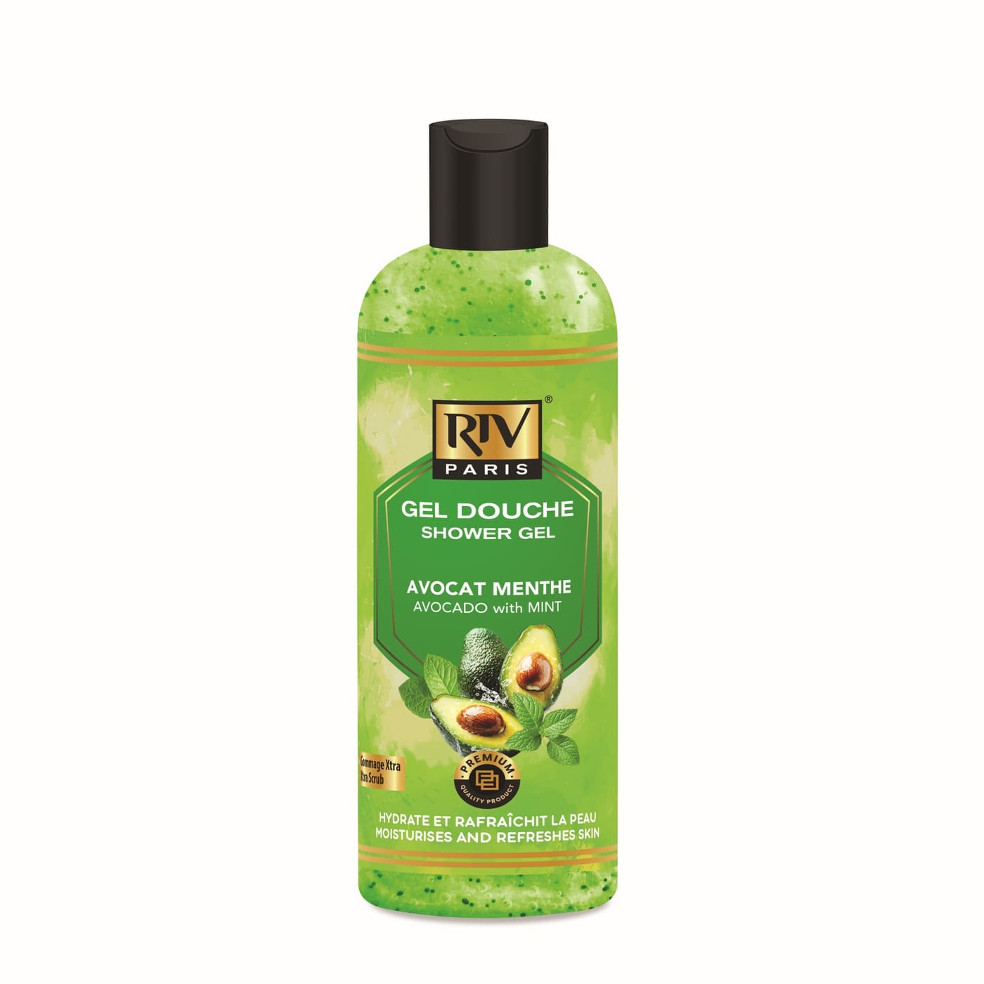 RIV Paris Avocado avec Menthe Gel Douche 1000 ml