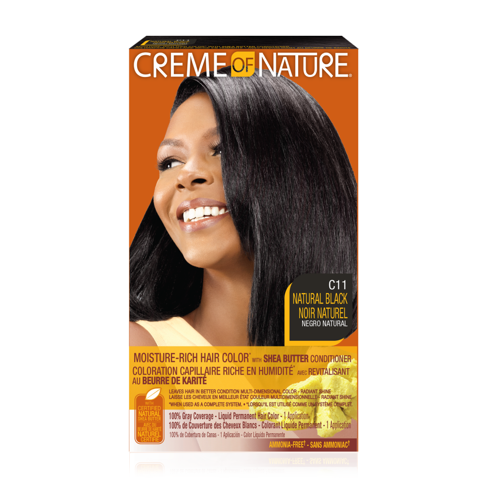 Creme of Nature Hair Color Natural Black #C11