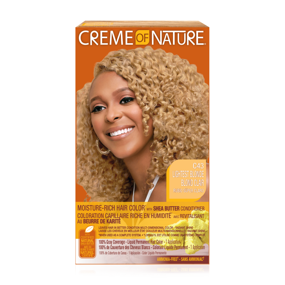Creme of Nature Hair Color Lightest Blonde #C43