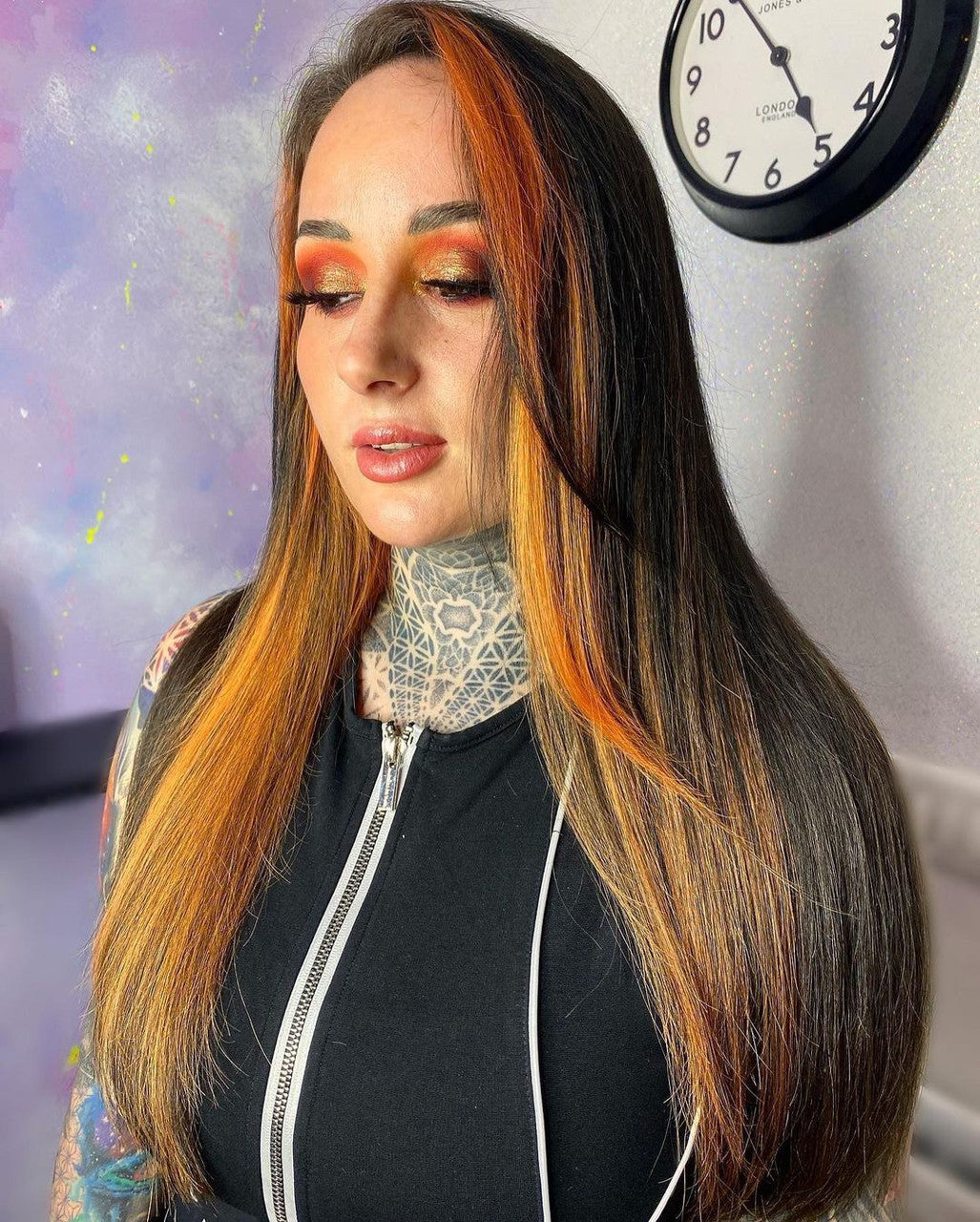 Crazy Color's person with brown and black hair by ABS France Wholesale