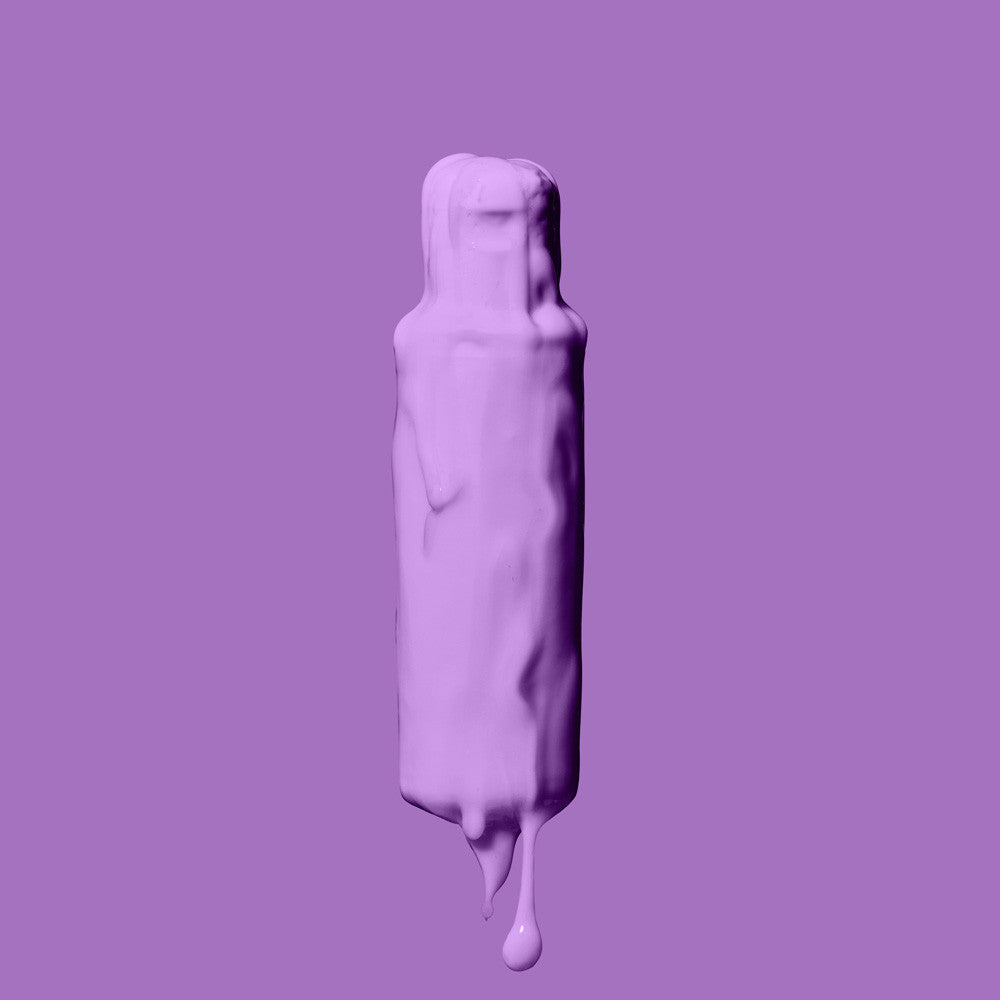 Crazy Color Lavender no. 54 100ml hair dye bottle by ABS France Wholesale on a purple background