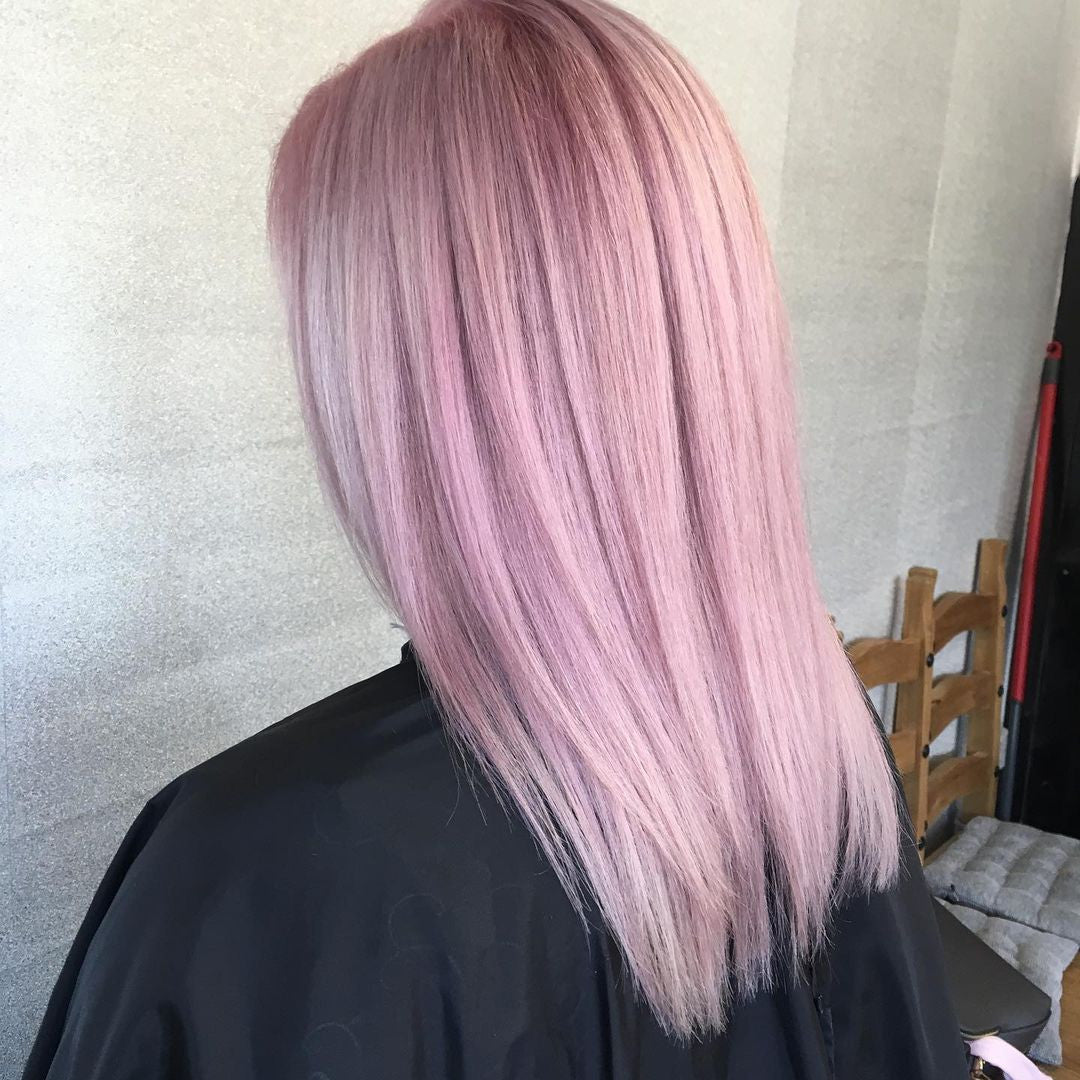 Crazy Color's Personwith light pink hair by ABS France Wholesale