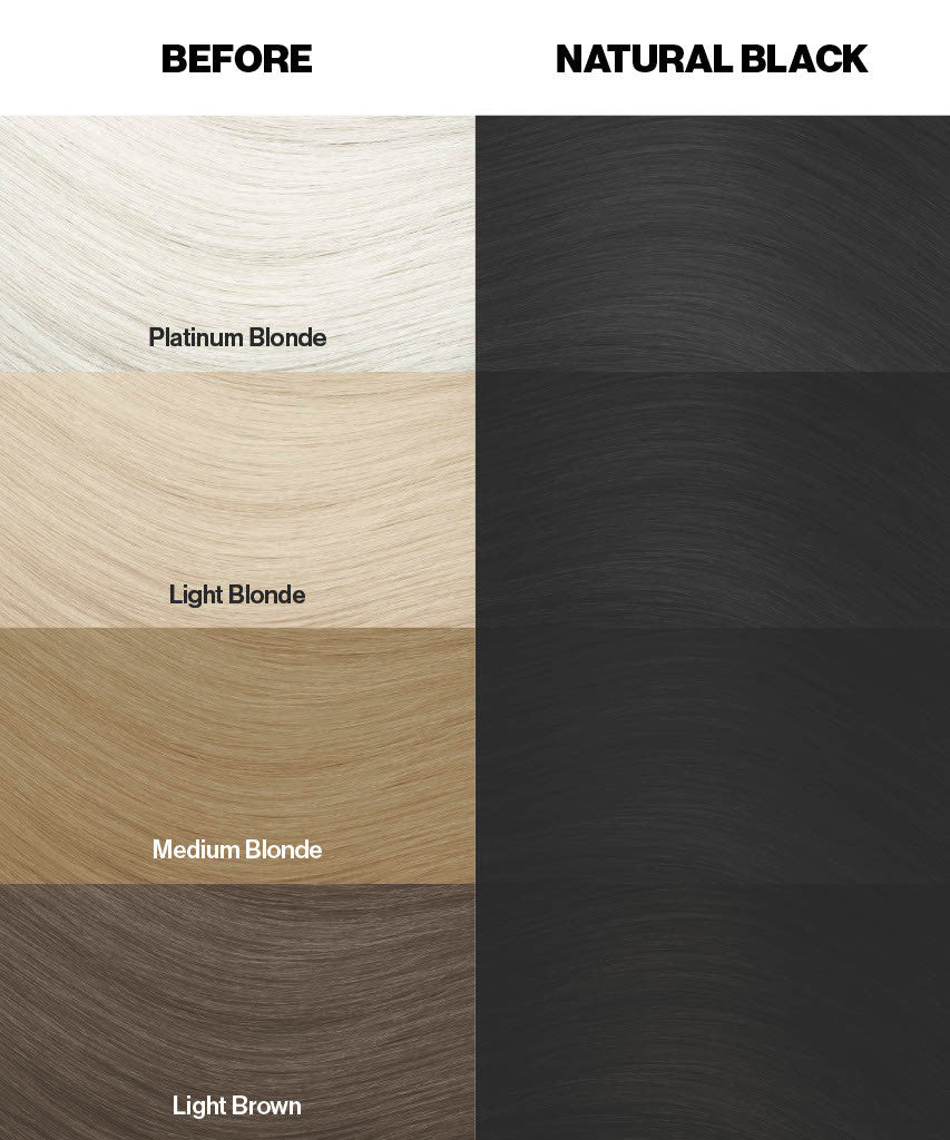 Crazy Color Natural Black 32 Color Swatches by ABS France Wholesale