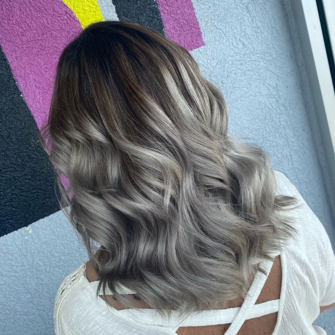 Crazy Color's person with black and grey hair by ABS France Wholesale