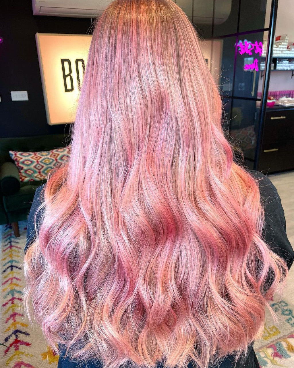 Crazy Color's person with pink hair dye by ABS France Wholesale