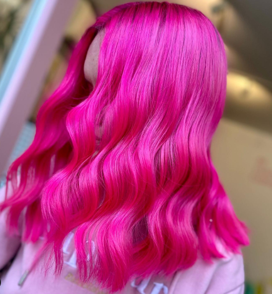 Crazy Color's person with pink hair by ABS France Wholesale