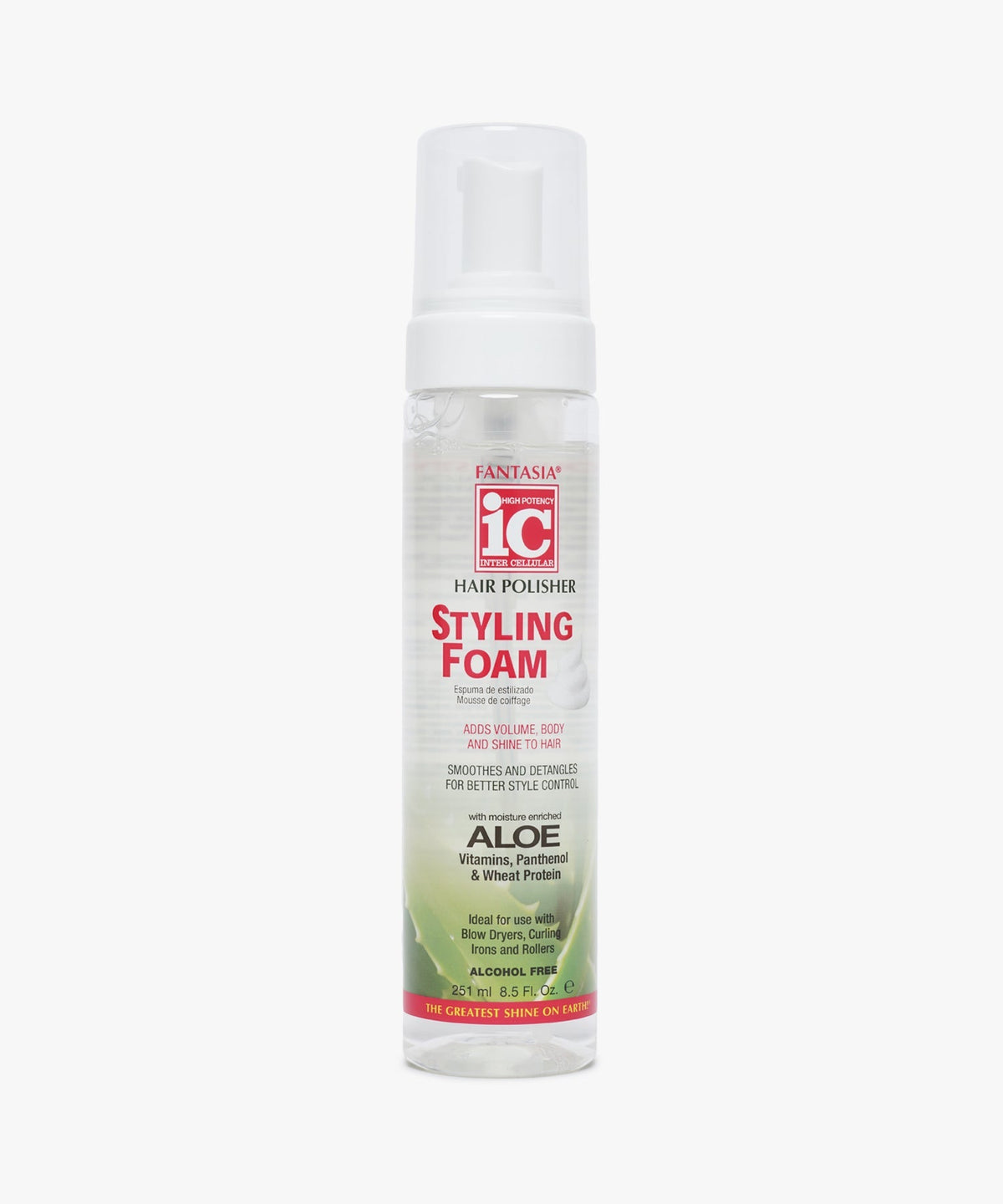 IC Fantasia Aloe Vera Styling Foam Mousse 251ml