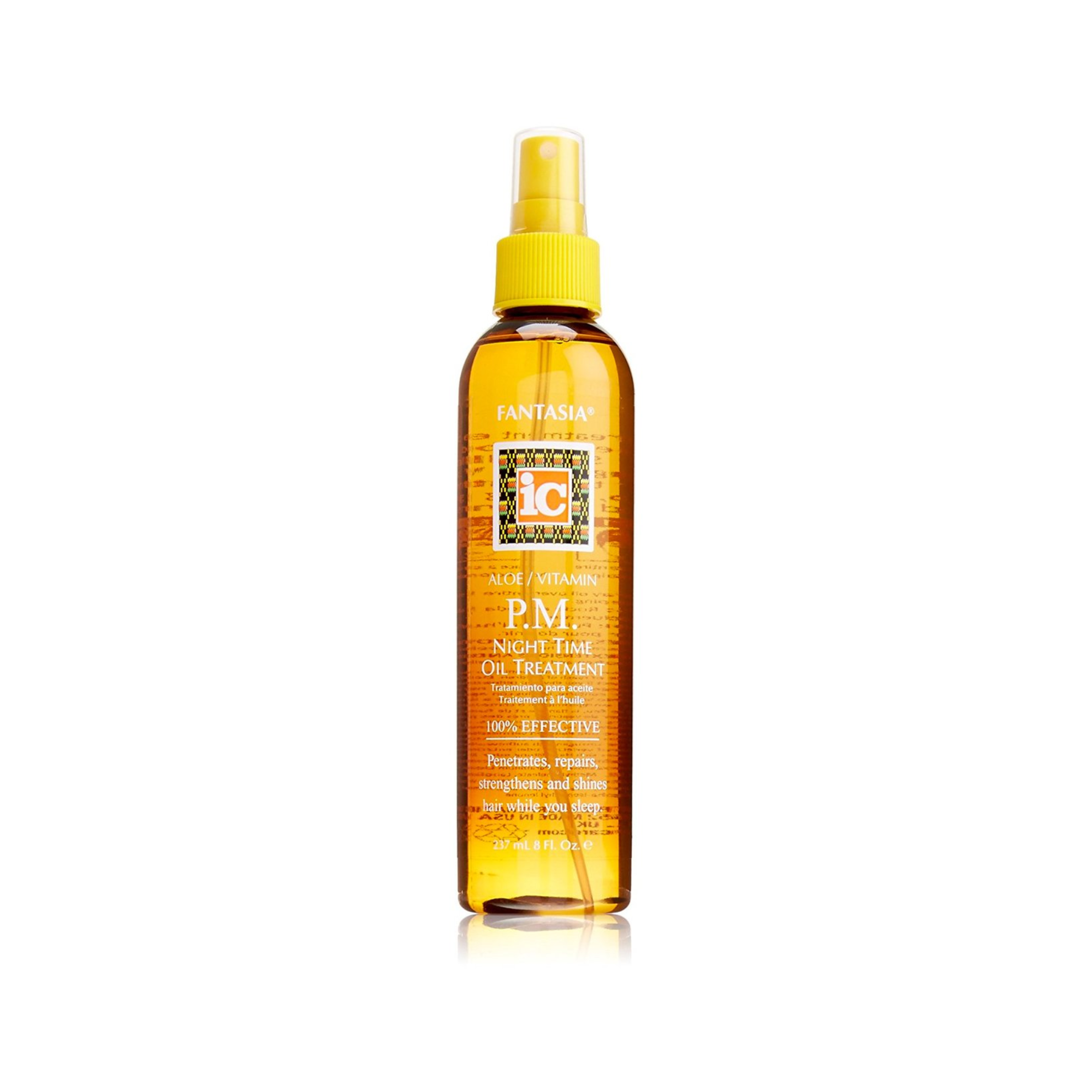 Bottle of IC Fantasia P.M. Night Time Oil Treatment 8oz by ABS France Wholesale