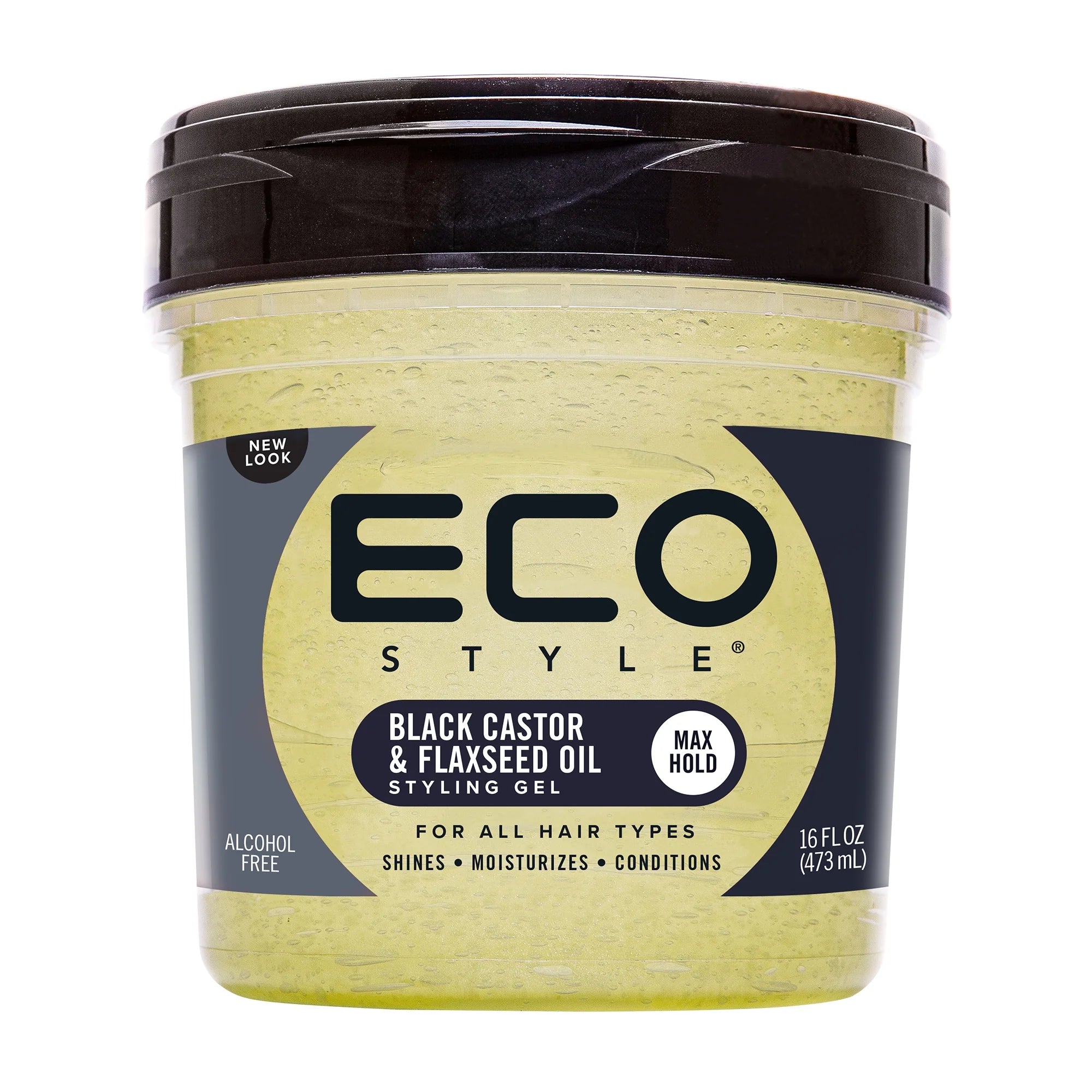 Eco Styler Black Castor Oil Gel 16oz