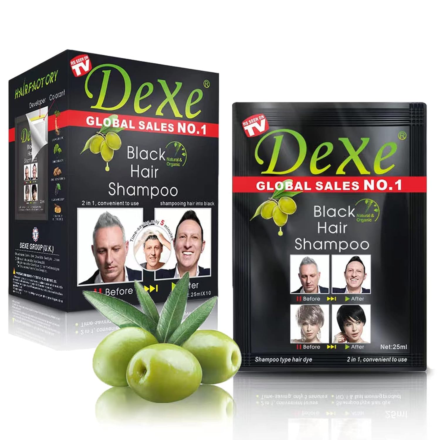 DEXE Shampooing Sachet (x10) Shampoing 250ml