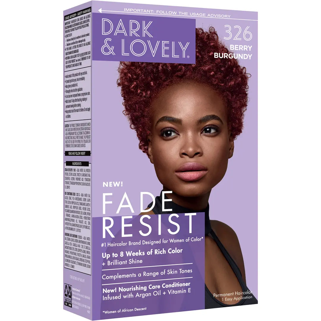 Dark & Lovely Hair Color 326 Berry Burgundy