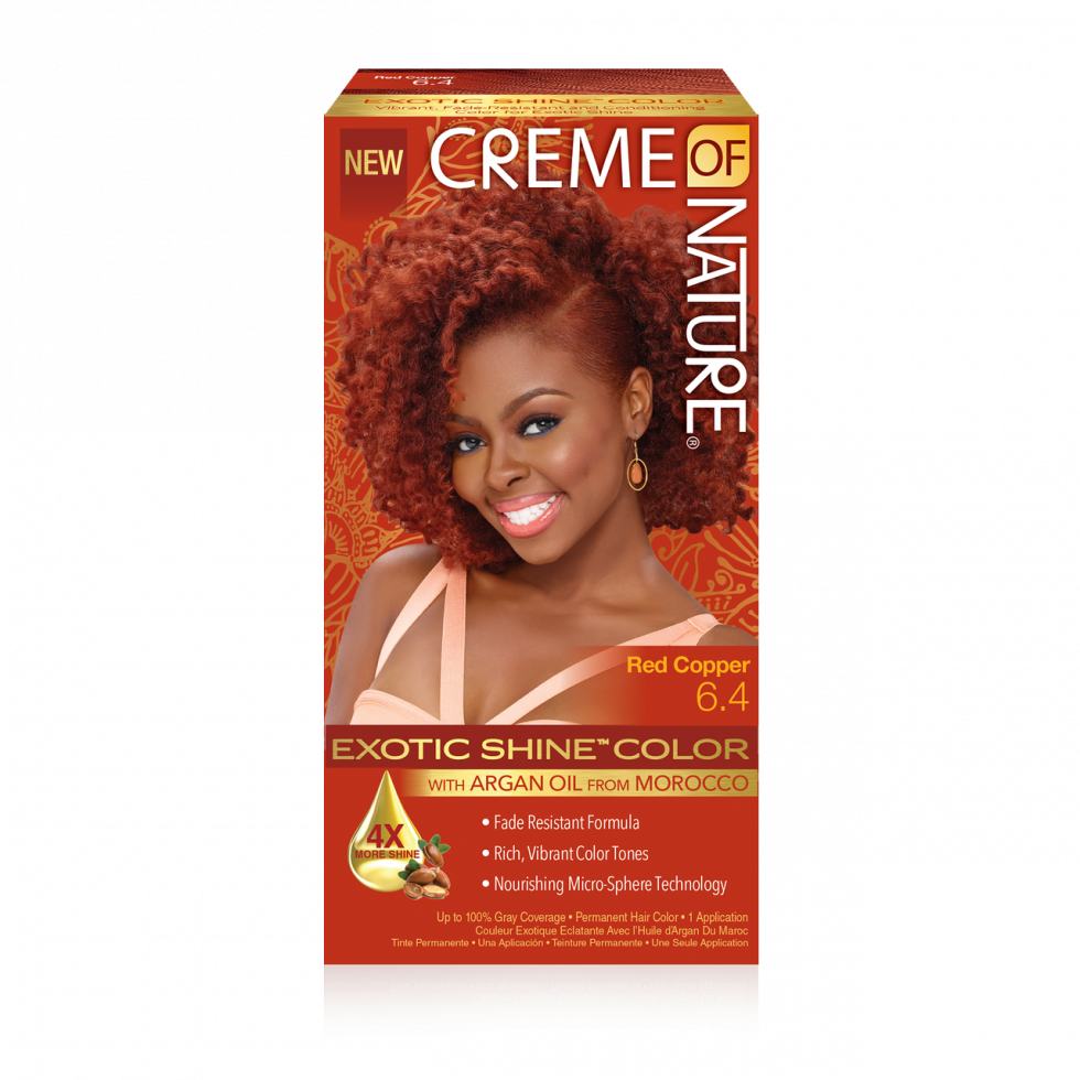 Creme of Nature Argan Color Red Copper #6.4