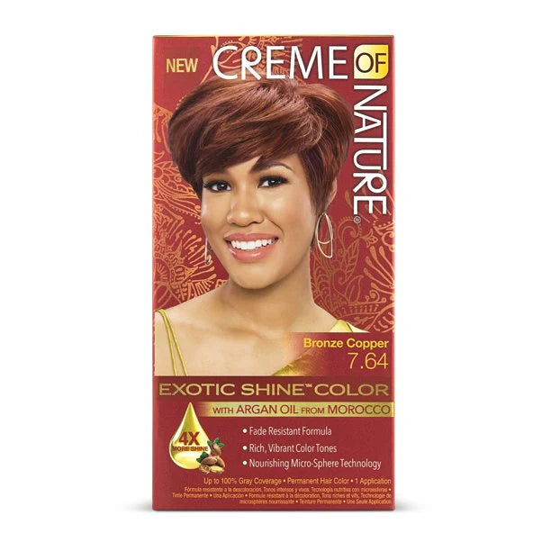 Creme of Nature Argan Color Bronze Copper #7.64
