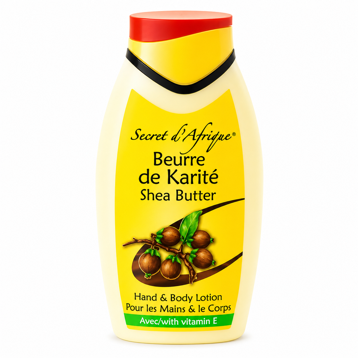 Secret d'Afrique Lait Corporel au Beurre de Karité 500ml
