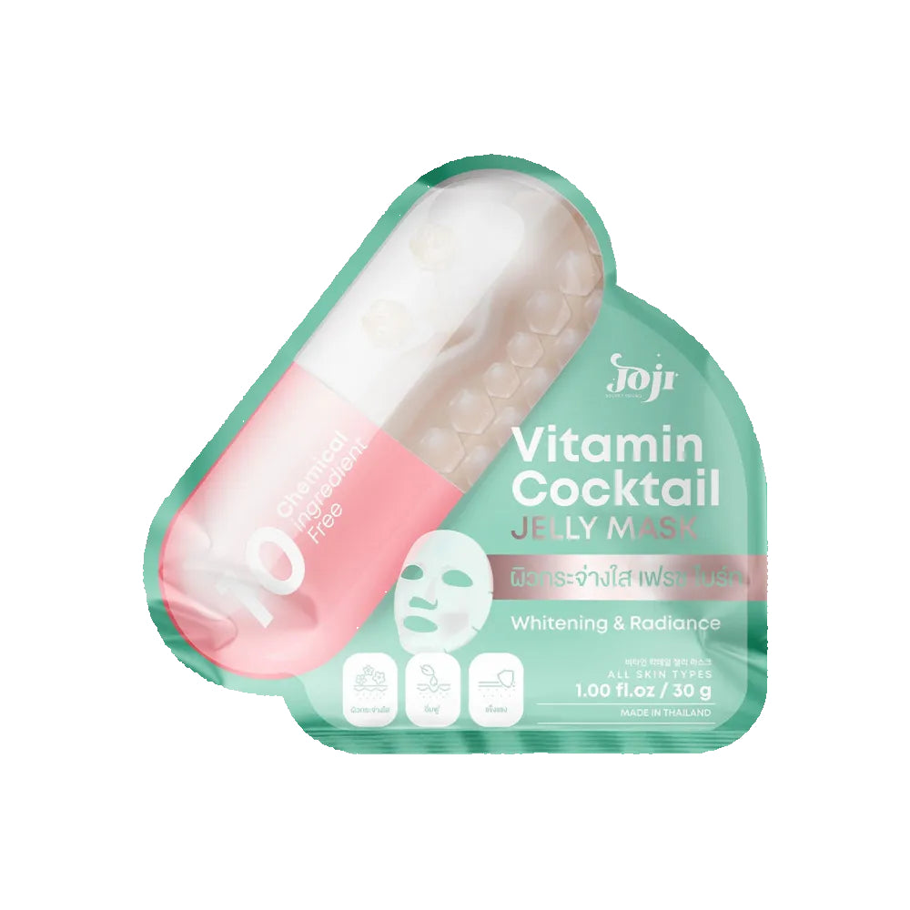 Joji Vitamin Cocktail Jelly Mask packaging on a white background