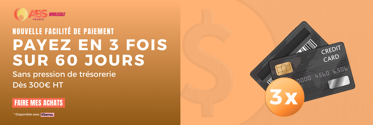 Payez en 3 fois sur 60 jours