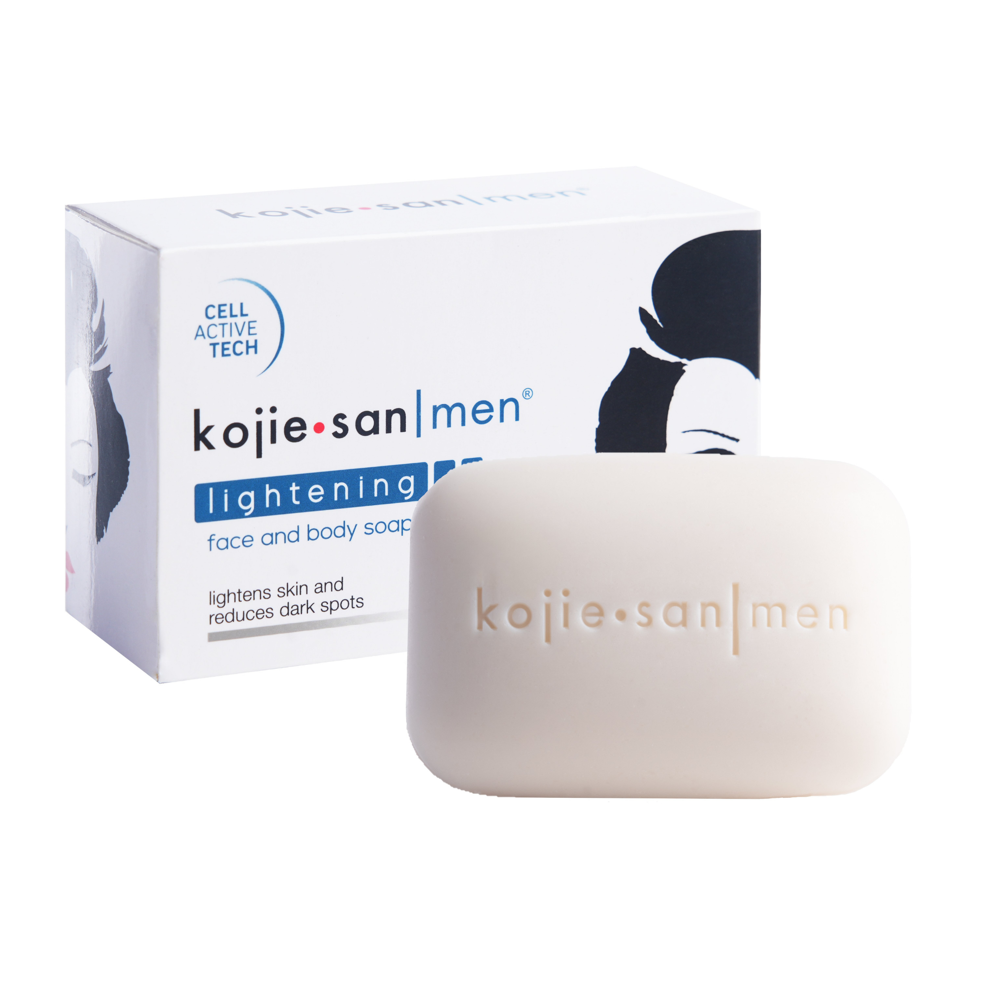Kojie San Men Savon Éclaircissant pour le visage et le corps 135g