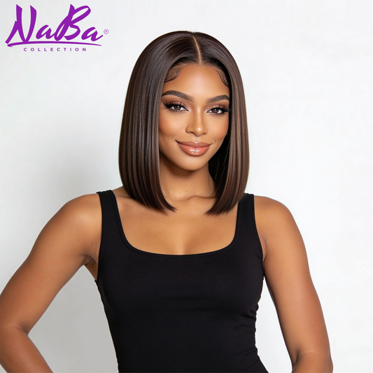 Naba Collections - LACE STRAIGHT BOB 14" WIG