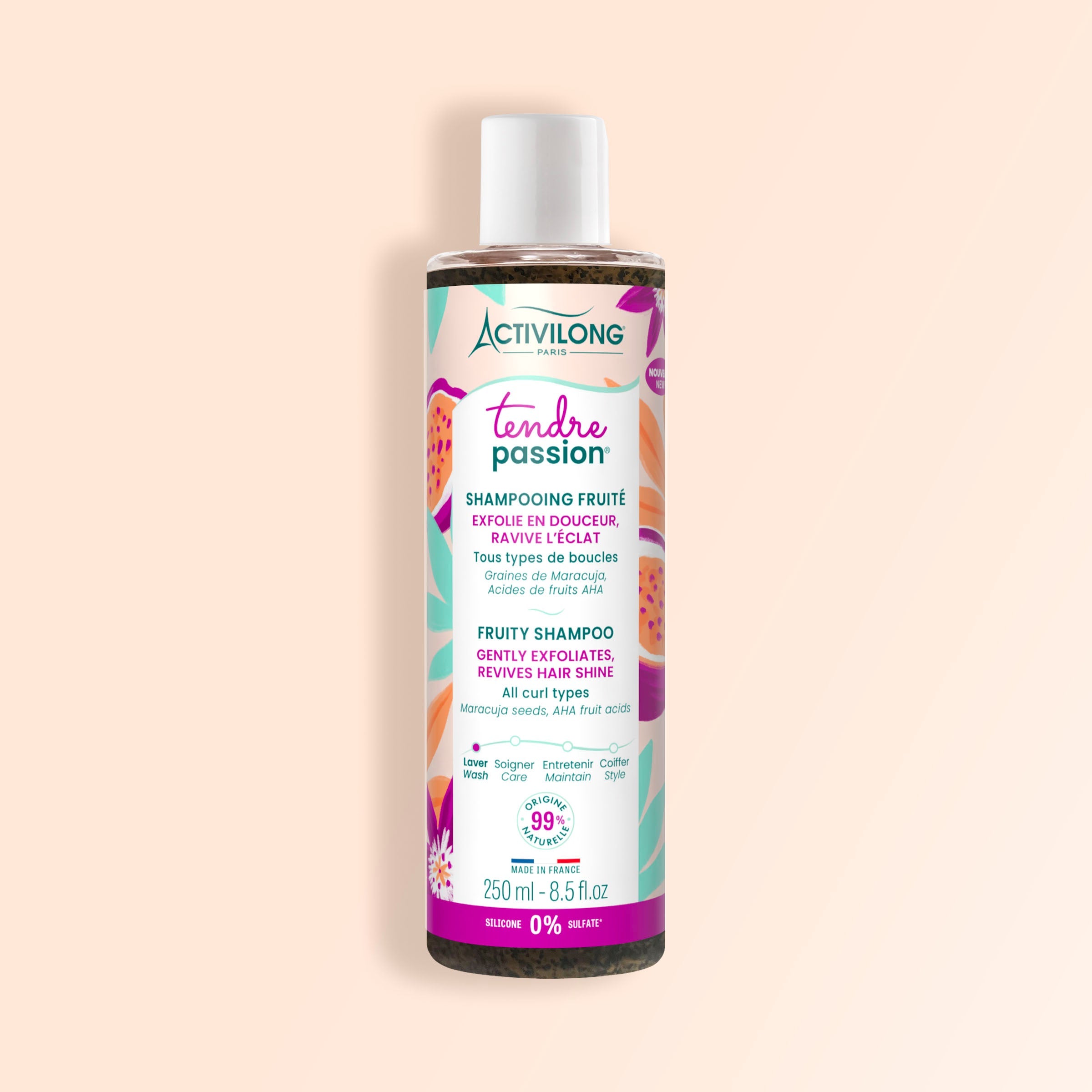 ACTIVILONG TENDRE PASSION Shampooing Fruité 250ml by ABS France Wholesale