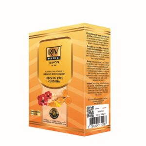 RIV Paris Hibiscus avec Curcuma Savon 180 g