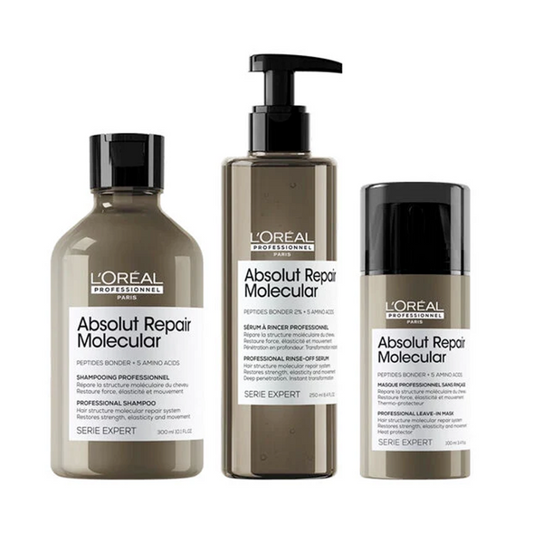 Routine réparatrice Absolut Repair Molecular L'Oréal Professionnel