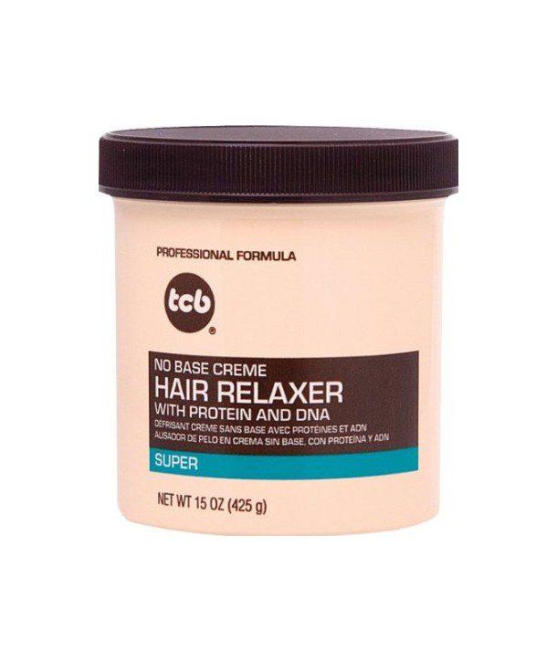 TCB No Base Creme Hair Relaxer Super 15oz 