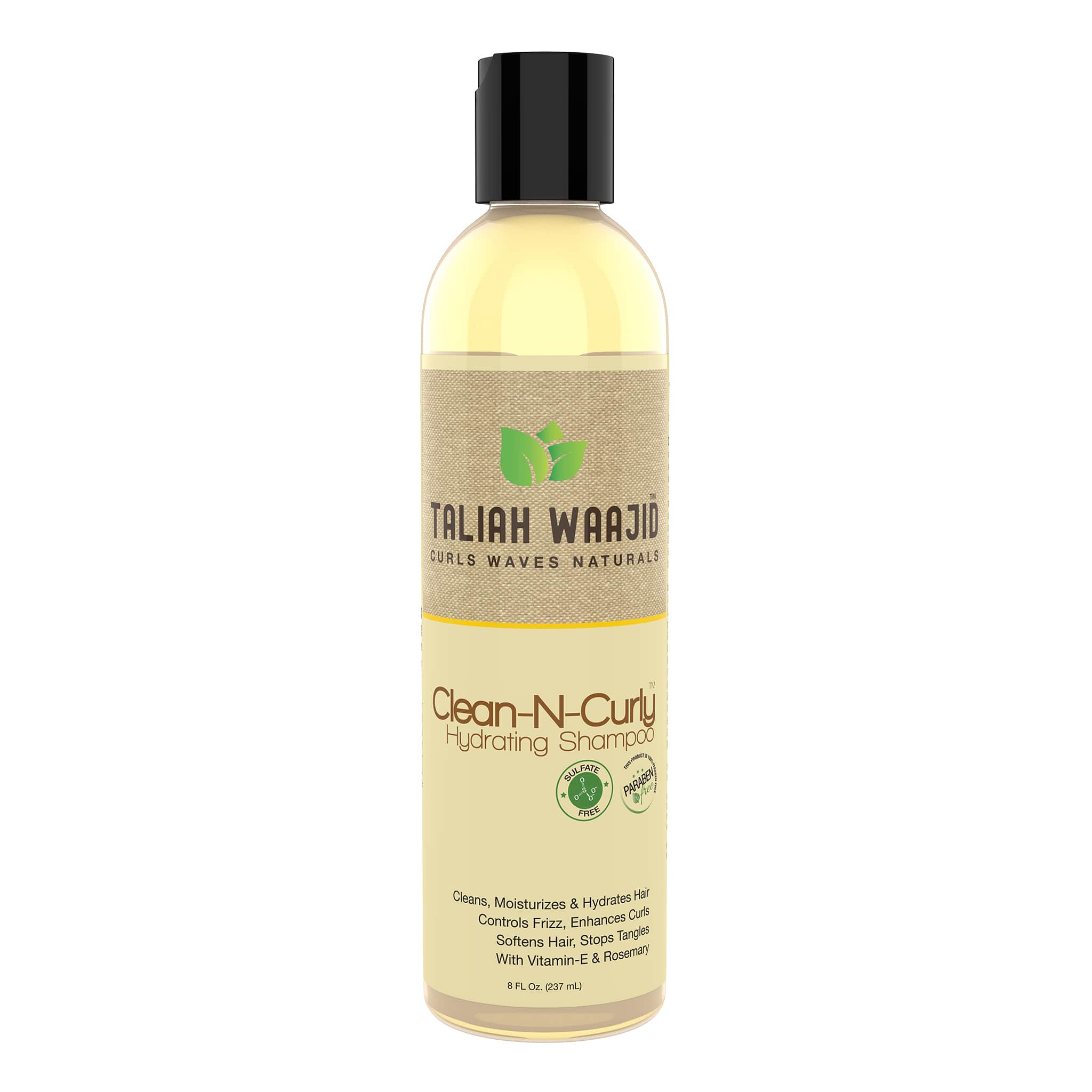 Taliah Waajid Curls Waves and Naturals Clean-N-Curly Hydrating Shampoo 8oz - ABS France Wholesale