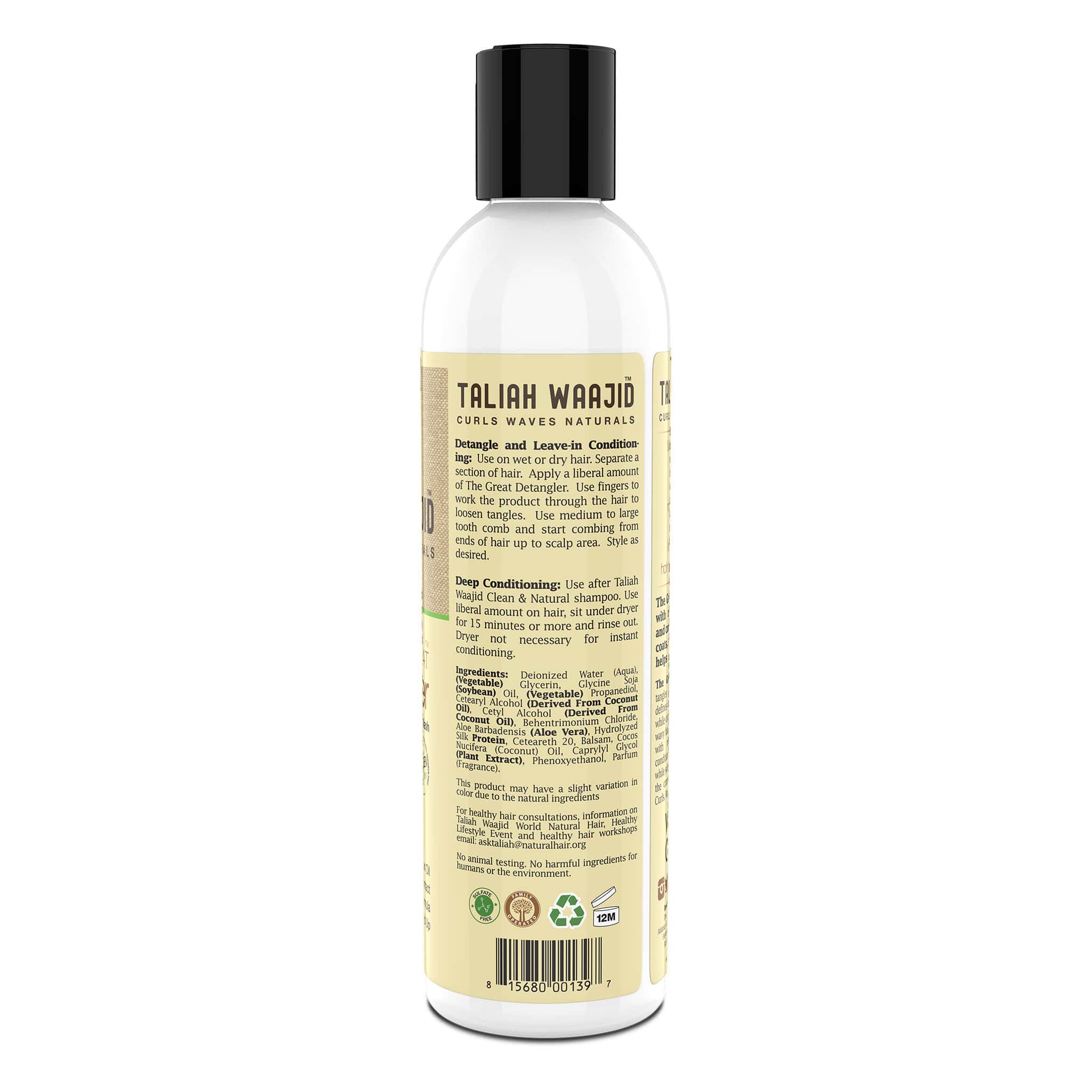 Taliah Waajid Curls Waves and Naturals The Great Detangler 8oz - ABS France Wholesale