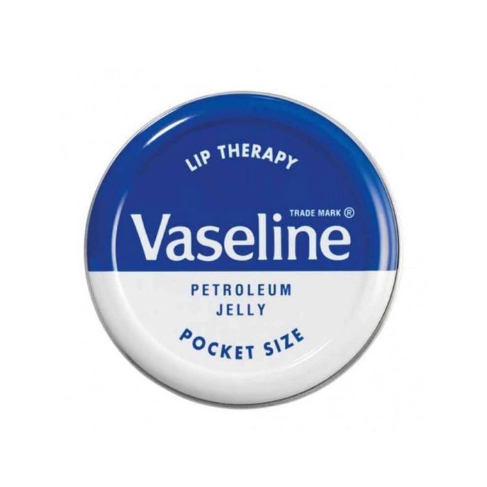 Vaseline Lip Therapy Original Blue Petroleum Jelly Pocket Tin