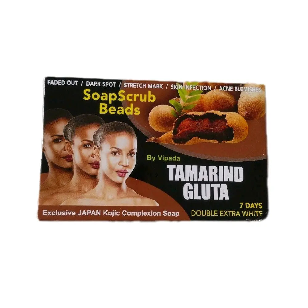 Vipada Tamarind Gluta Soap Scrub Beads 160g
