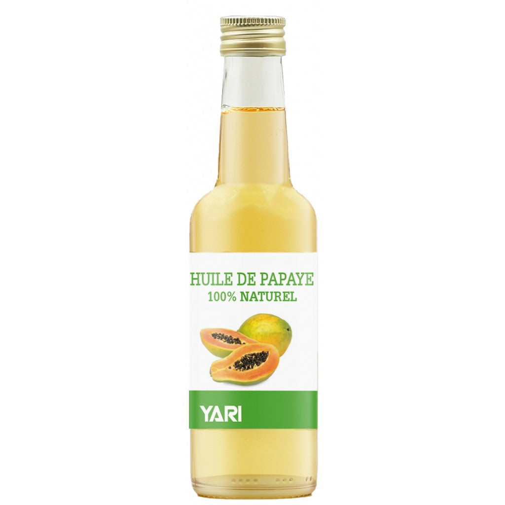 Bottle of Yari 100% Natural Papaya Oil 250ml by ABS France Wholesale
