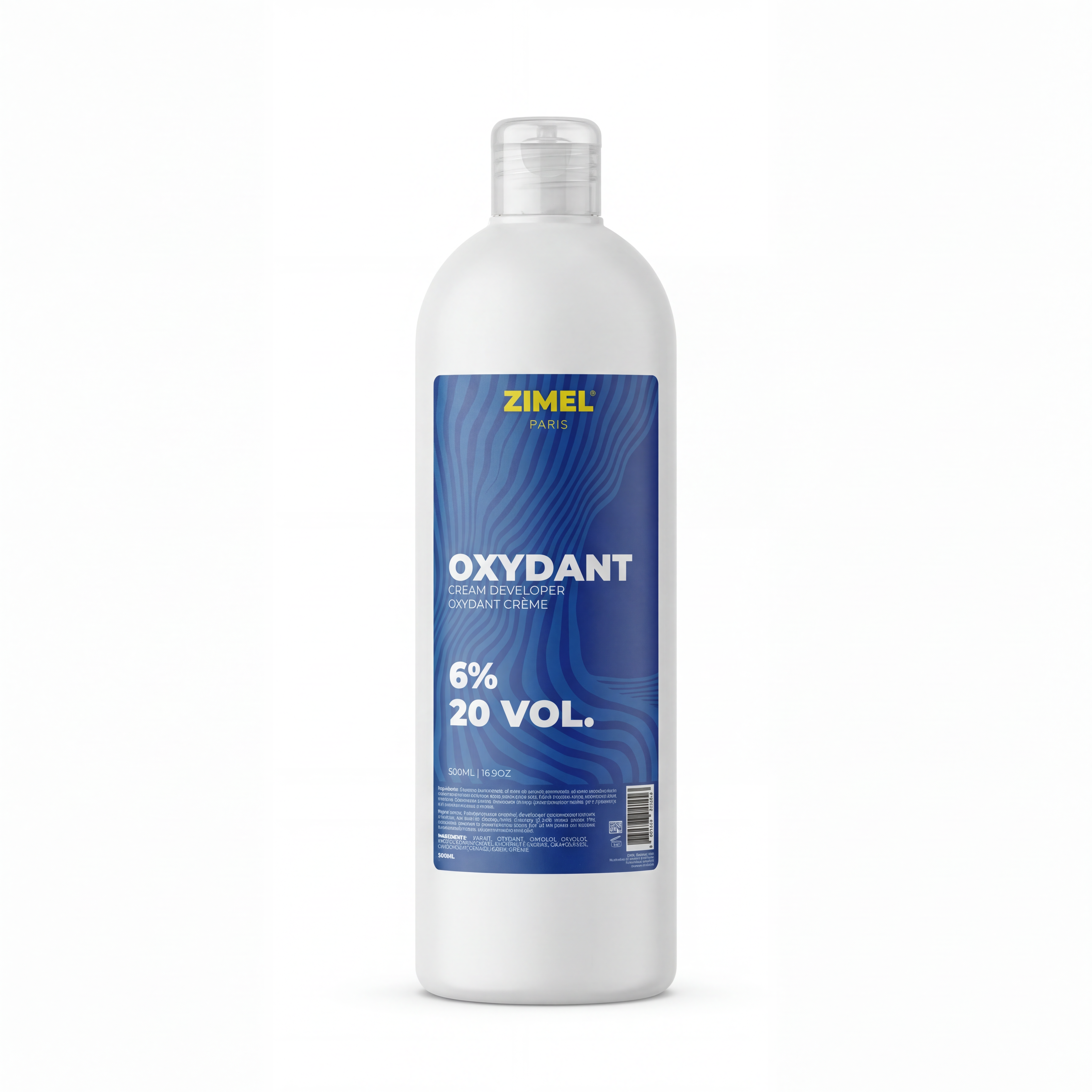 Zimel Paris Oxydant Crème 20VOL 500ml bottle by ABS France Wholesale