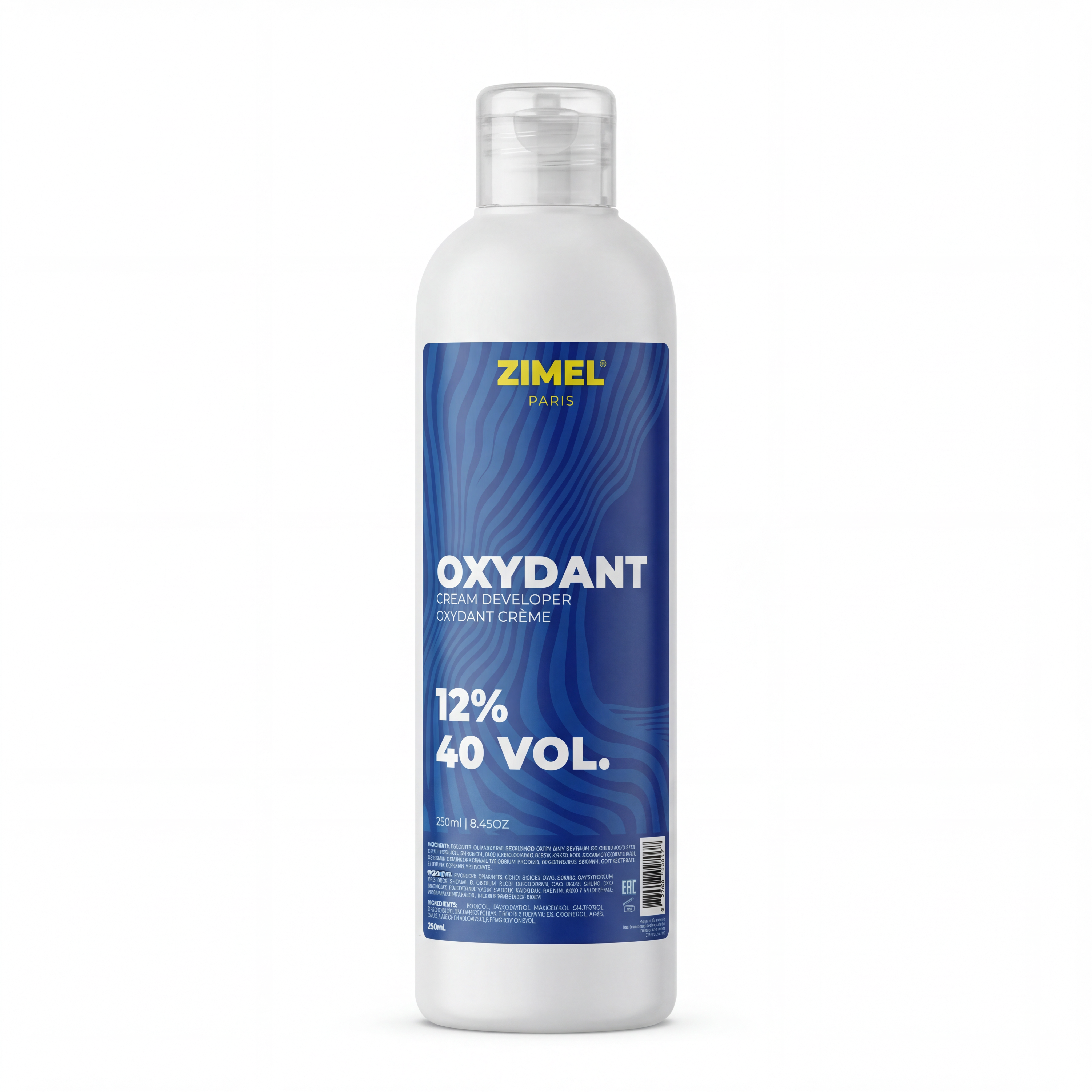 Zimel Paris Oxydant Crème 40VOL 250ml bottle by ABS France Wholesale