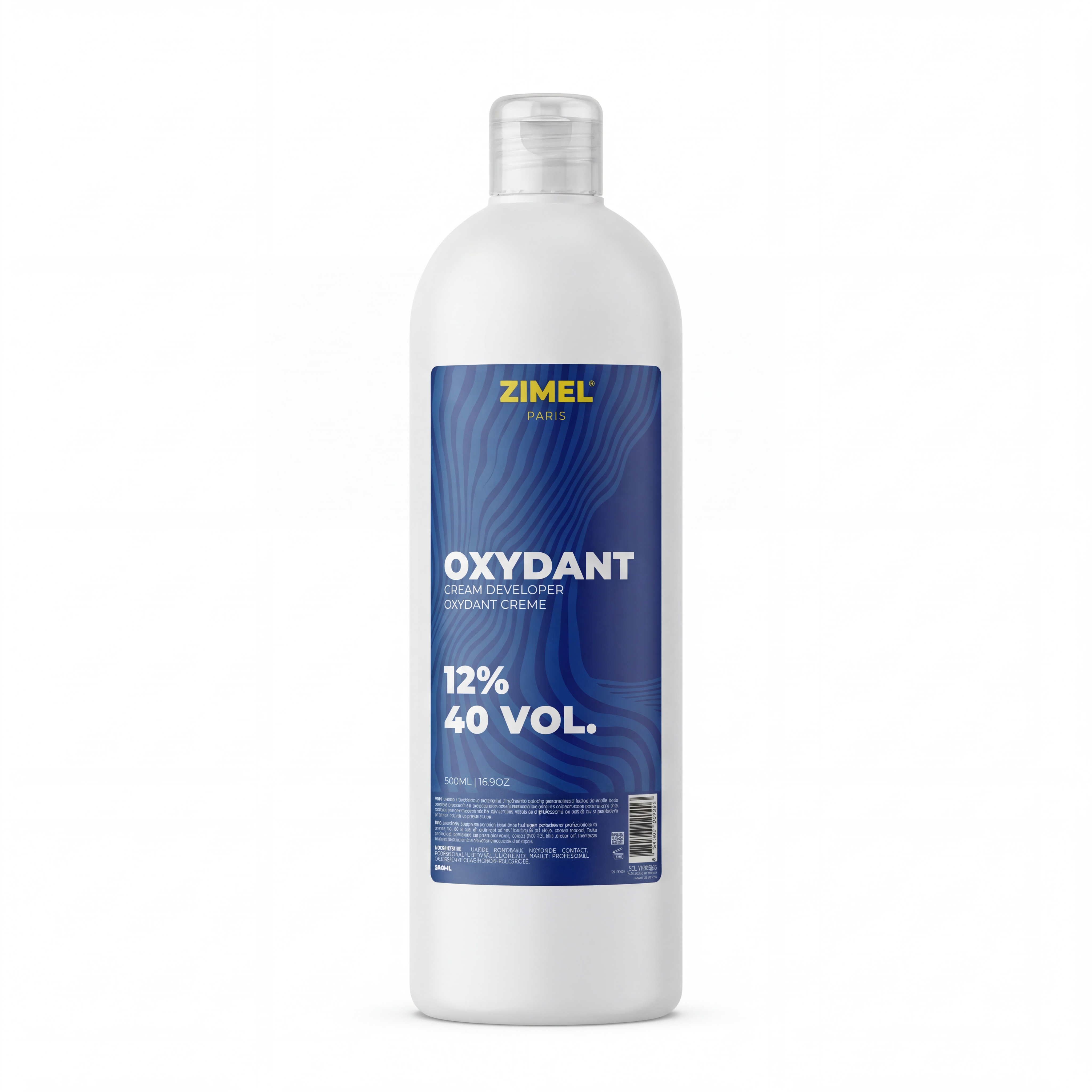 Zimel Paris Oxydant Crème 40VOL 500ml bottle by ABS France Wholesale