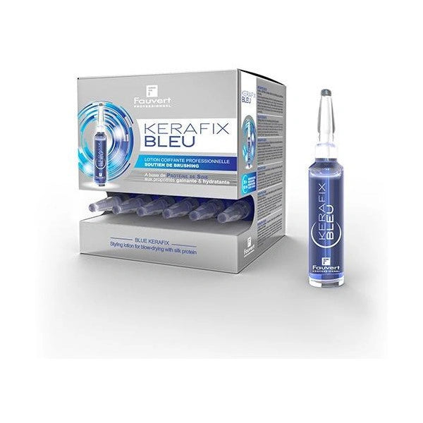 Boîte 30 Ampoules Kérafix Bleues Renforçateur Brushing
