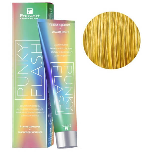 Coloration directe Punky flash jaune Fauvert 100ML