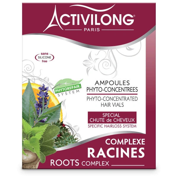 Activilong Complexe racines Ampoules Phyto-concentrées 4x10 ML 200ml